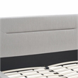 Serta Sierra Upholstered Bed Queen Size Gray