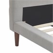 Serta Sierra Upholstered Bed Queen Size Gray