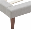 Serta Sierra Upholstered Bed Queen Size Gray