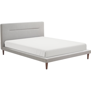 Serta Sierra Upholstered Bed Queen Size Gray