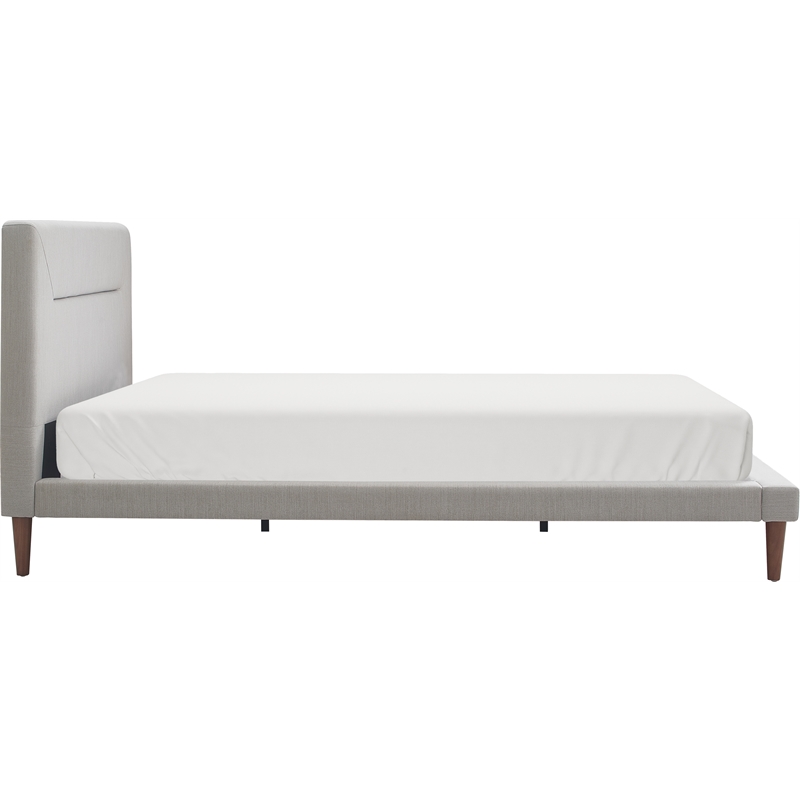 Serta Sierra Upholstered Bed Queen Size Gray