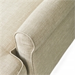 Serta Harmon Roll Arm Sectional Cream