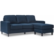 Serta Harmon Square Arm Sectional Navy Blue
