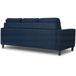 Serta Harmon Square Arm Sectional Navy Blue