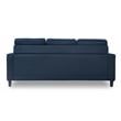Serta Harmon Square Arm Sectional Navy Blue