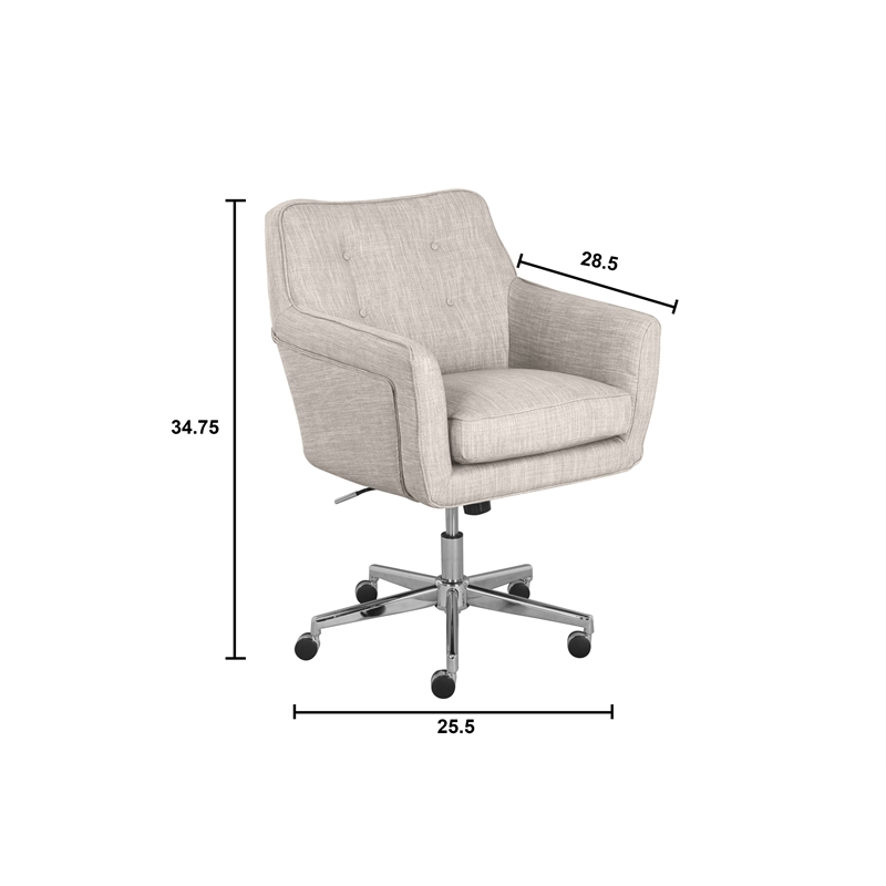 SONGMICS Adjustable Desk Chair Ergonomic Stand-Sit Balance Chair Swivel Stool Anti Slip Grey UOSC02GY