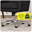 Serta Ashland Home Office Desk Chair Memory Foam Cushion Charcoal Twill Fabric