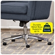 Serta Ashland Home Office Desk Chair Memory Foam Cushion Blue Twill Fabric