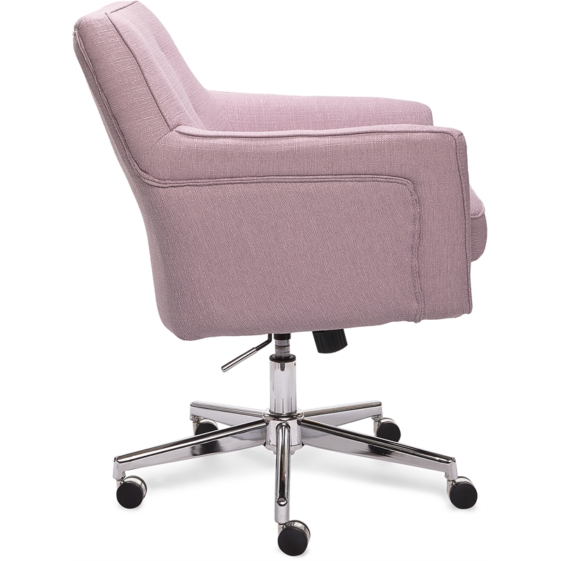 Serta Style Ashland Home Office Chair Lilac Purple Twill Fabric Bushfurniturecollection Com Serta Style Ashland Home Office Chair, Serta Lilac Office Chair