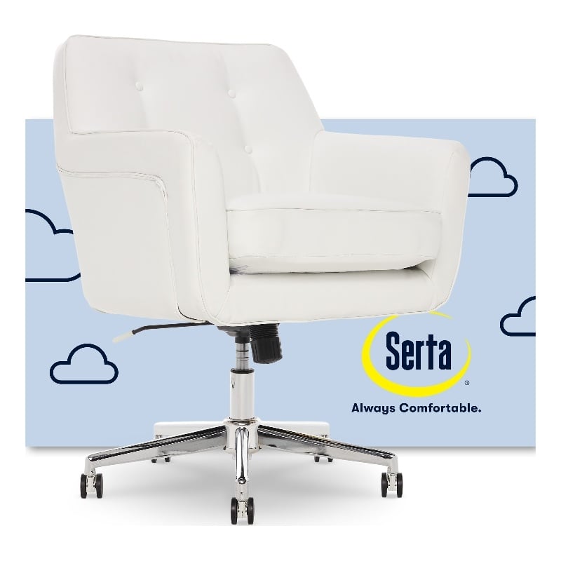 Serta office deals chair memory foam