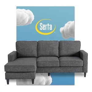 Serta Harmon Sectional - September Gray