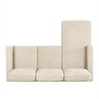 Serta Harmon Sectional - Metro Cream