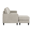 Serta Harmon Sectional - Ash Light Gray