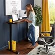 Serta Creativity Electric Height Adjustable Standing Desk Brown