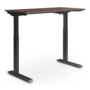 Serta Creativity Electric Height Adjustable Standing Desk Brown