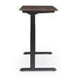 Serta Creativity Electric Height Adjustable Standing Desk Brown