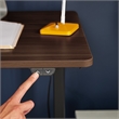 Serta Creativity Electric Height Adjustable Standing Desk Brown