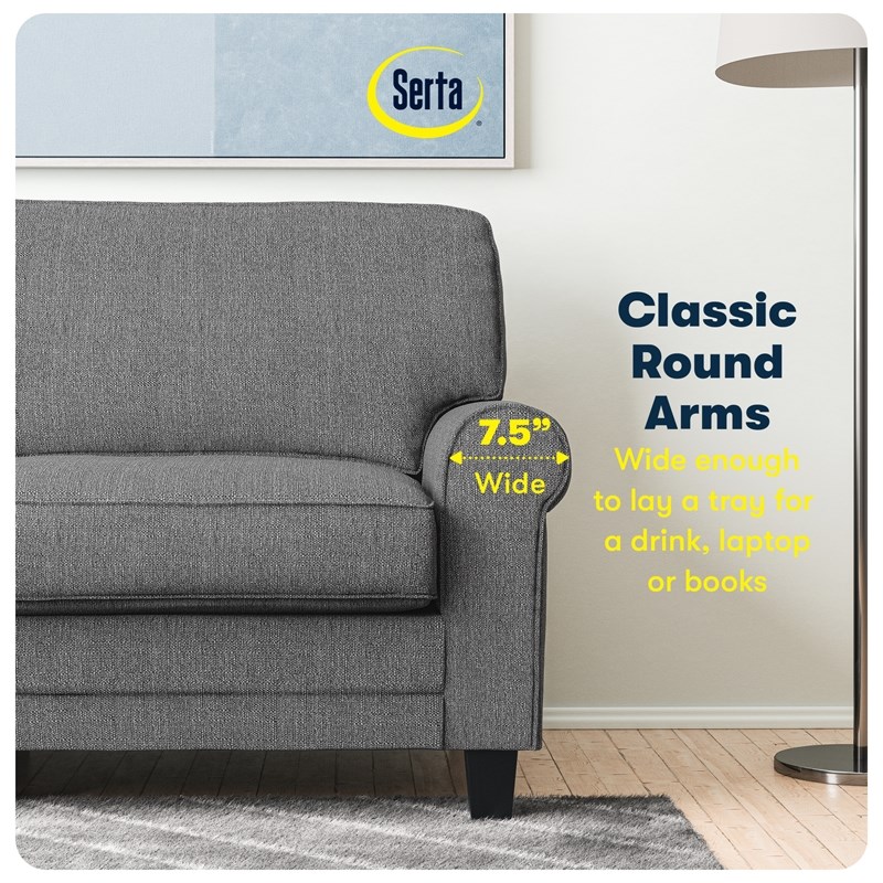 Serta copenhagen sofa 73 discount