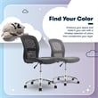 Serta Essential Armless Desk Chair with Breathable Lightweight Mesh Back Black