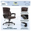 Serta Hannah Office Chair Biscuit Bonded Leather