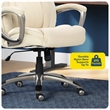 Serta Garret Executive Office Chair Bonded Leather Ivory White