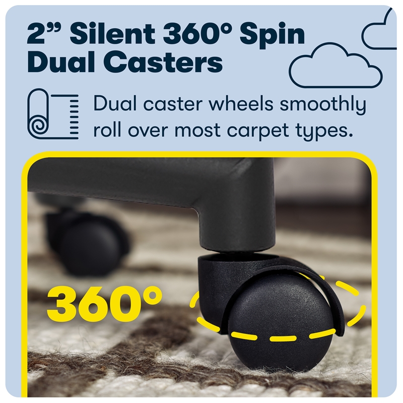 Serta Connor Office Chair Gray Bonded Leather