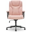 Serta Connor Office Chair Pink Microfiber