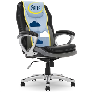 Serta Amplify Executive Office Chair Gray