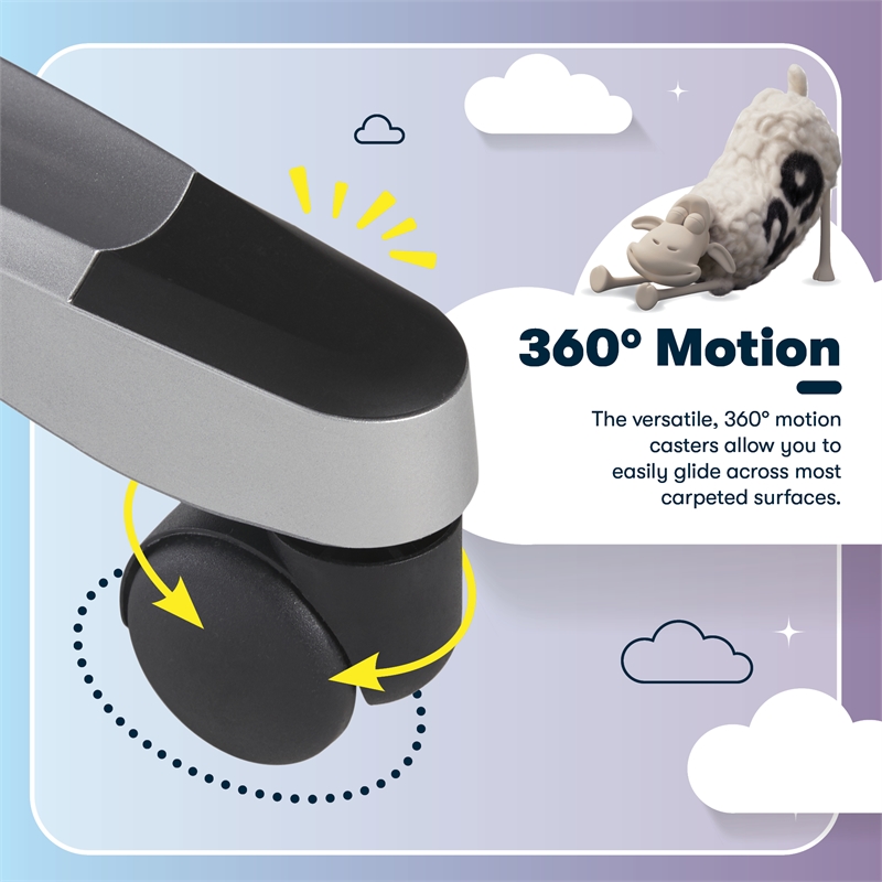 Serta Amplify Executive Office Chair Gray