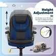 Serta Amplify Executive Office Chair Blue