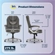 Serta Amplify Executive Office Chair Duo Gray