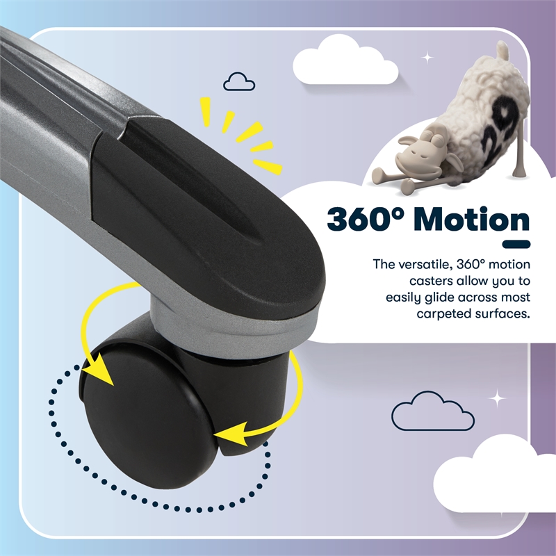 Serta Fairbanks Big and Tall Executive Office Chair Gray Bonded Leather