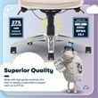 Serta Bryce Office Chair Patented AIR Lumbar Technology Bonded Leather Cream