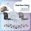 Serta Essential Armless Desk Chair with Breathable Lightweight Mesh Back Blue