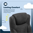 Serta Comfort Eco Office Ergonomic Computer Chair Lumber Support Black