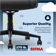 Serta Comfort Eco Office Ergonomic Computer Chair Lumber Support Black