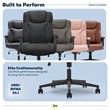 Serta Connor Office Chair Black Microfiber