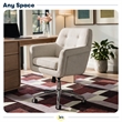 Serta Ashland Home Office Chair Ivory