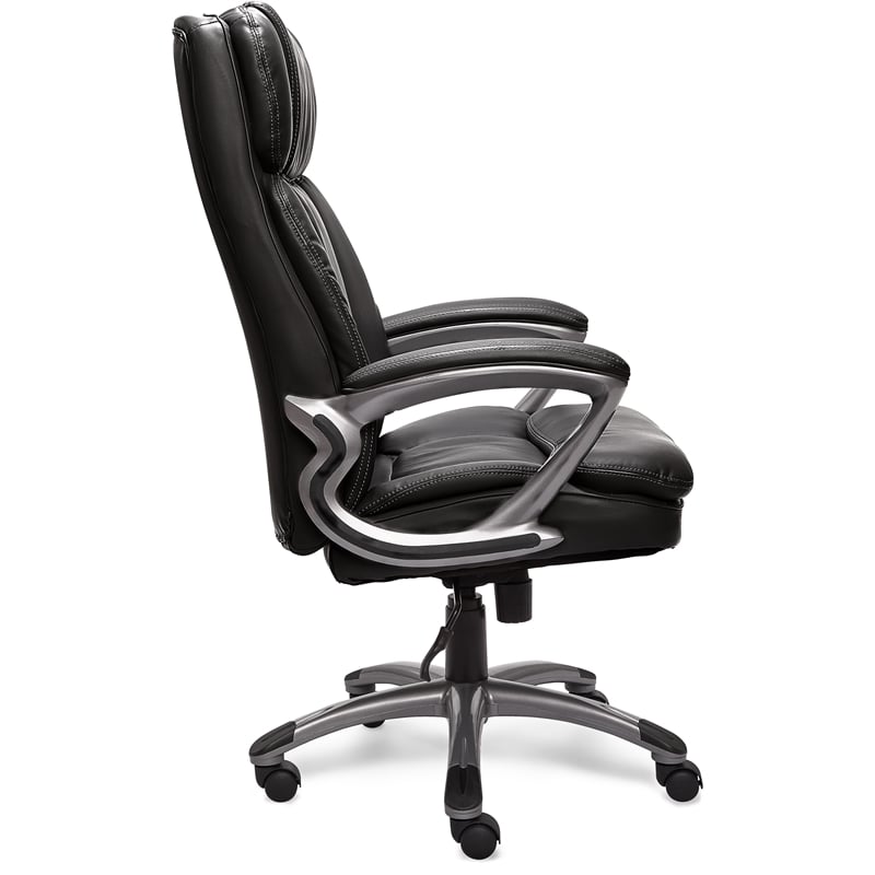 Serta Big and Tall Executive Office Chair Black Bonded Leather - 43675