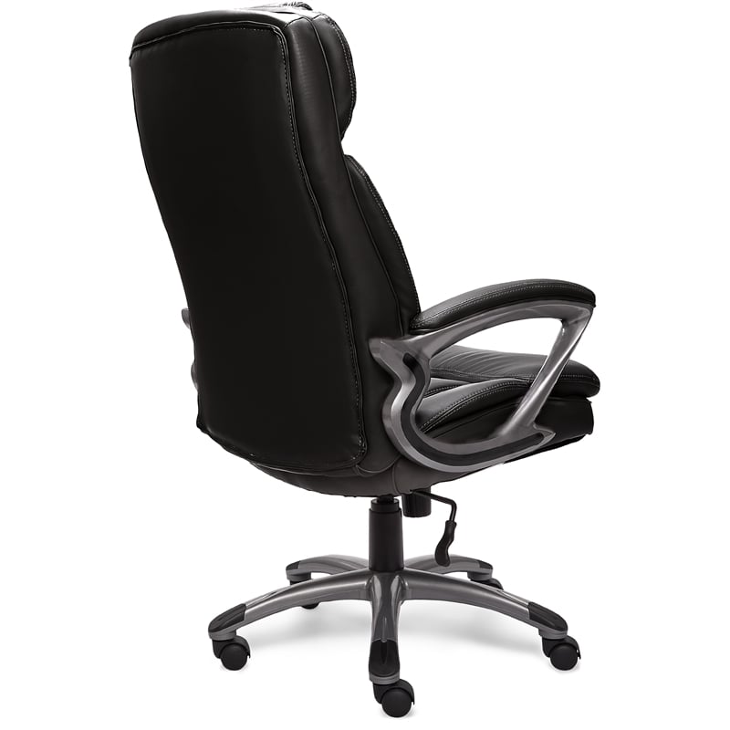 Serta Big and Tall Executive Office Chair Black Bonded Leather - 43675