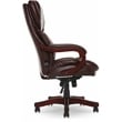 Serta Conway Big and Tall Executive Office Chair Chestnut Brown Bonded Leather
