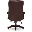Serta Conway Big and Tall Executive Office Chair Chestnut Brown Bonded Leather