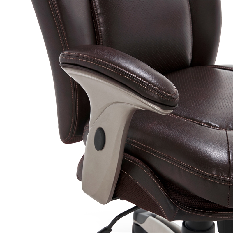 Serta Claremont Executive Office Chair with Back in Motion Technology Brown  