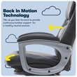 Serta Delvin Wellness by Design Executive Office Chair Bonded Leather Black