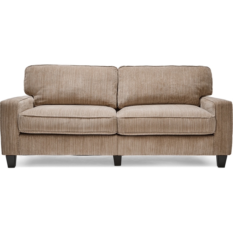 Serta RTA Palisades Collection 78" Sofa in Flagstone Beige 