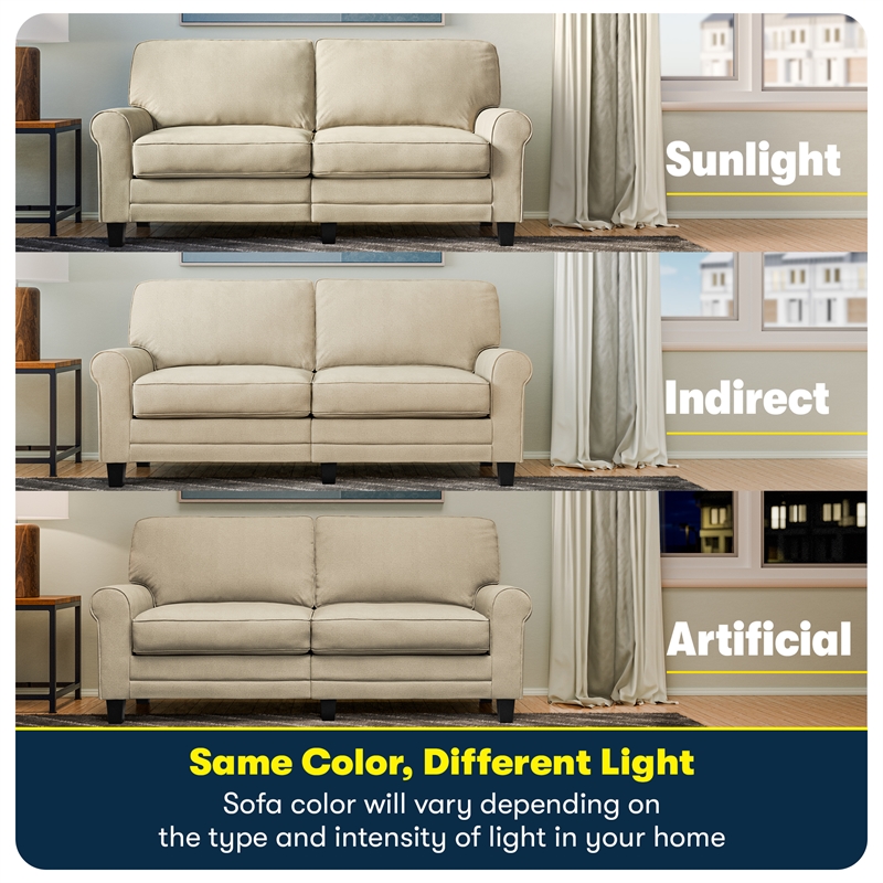 Serta copenhagen loveseat discount