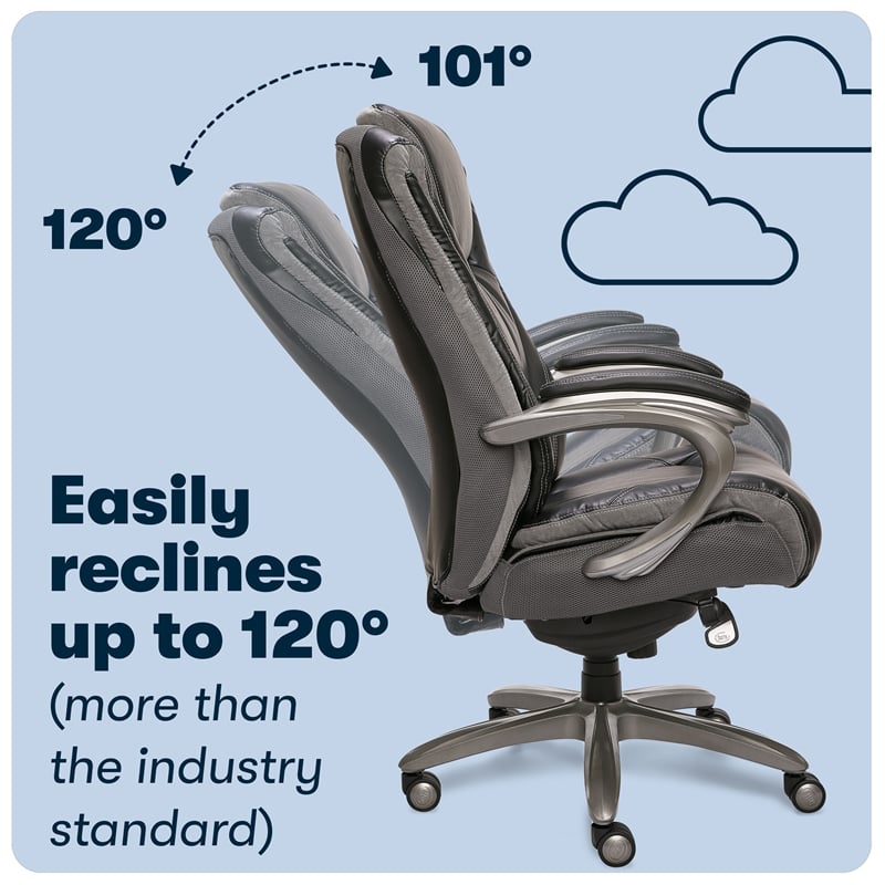 Serta big and tall discount smart layers executive office chair