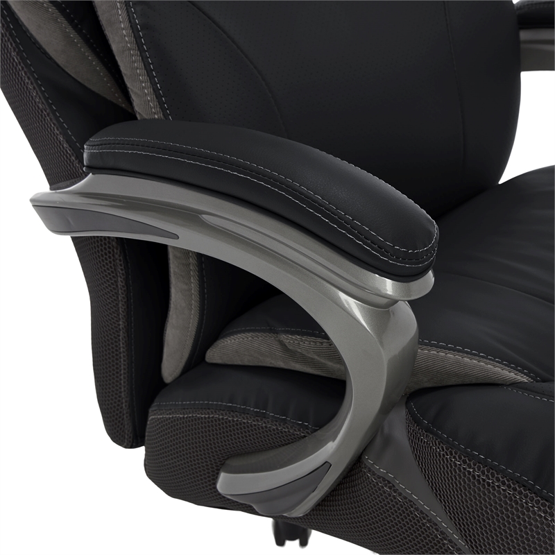 Serta Big and Tall Executive Office Chair in Bliss Black 