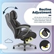 Serta Jackson Big and Tall Faux Leather Executive Office Chair in Black