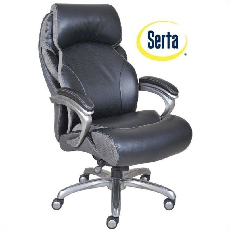 Big and Tall Executive Office Chair in Multi-Tone Bliss ...